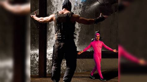 Bane vs. Pink Guy | Know Your Meme