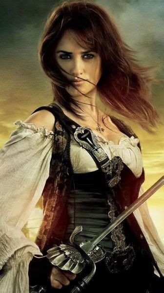 Penélope Cruz as Angelica Teach in The Pirates of the Caribbean: On The Stranger Tides. | Screen ...