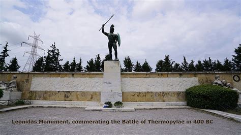 18 Leonidas Monument, Battle of Thermopylae, Thermopylae Greece - YouTube