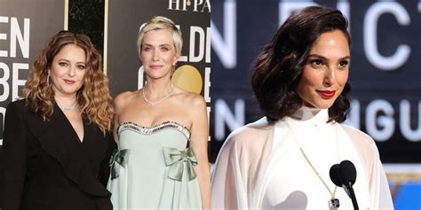 Gal Gadot, Kristen Wiig & Annie Mumolo Hit The Golden Globes As ...