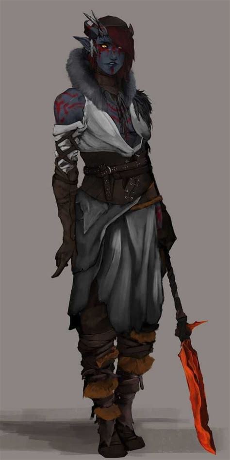 DnD female Tieflings - Inspirational - Imgur | Fantasy character design ...