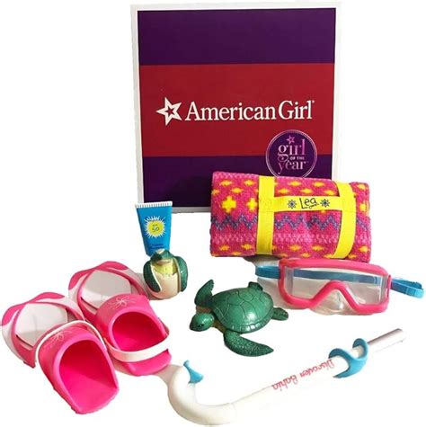 American Girl - Lea Clark - Lea's Beach Accessories for Dolls - American Girl of 2016, Doll ...