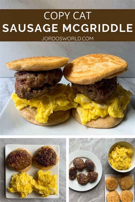 Copy Cat Sausage McGriddle Recipe - Jordo's World