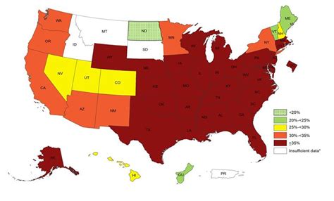 New Map Shows Which US States Have The Highest Obesity Rates | IFLScience