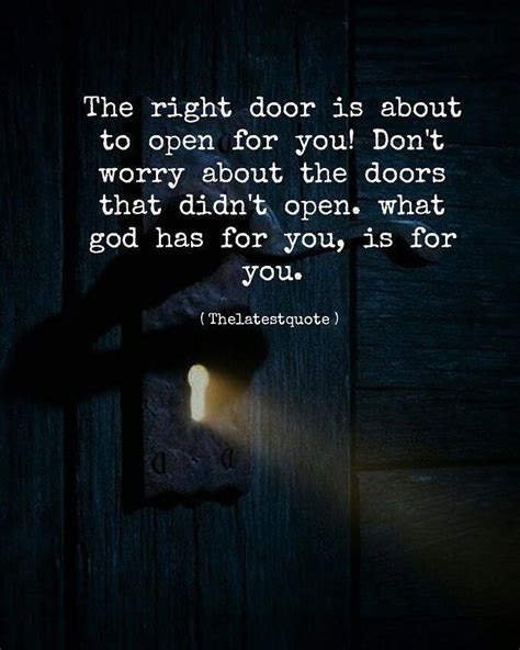 God Opens Doors Quotes - ShortQuotes.cc