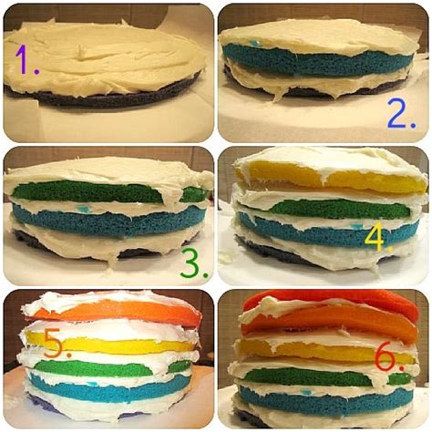 KITCHEN TESTED – Rainbow Layer Birthday Cake Rainbow Layer Cakes ...