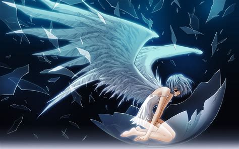 eggs, Angel, Anime Girls, Wings Wallpapers HD / Desktop and Mobile ...