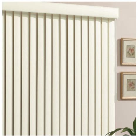 Shop Style Selections 3.5-in Cordless Alabaster Vinyl Vertical Blinds ...