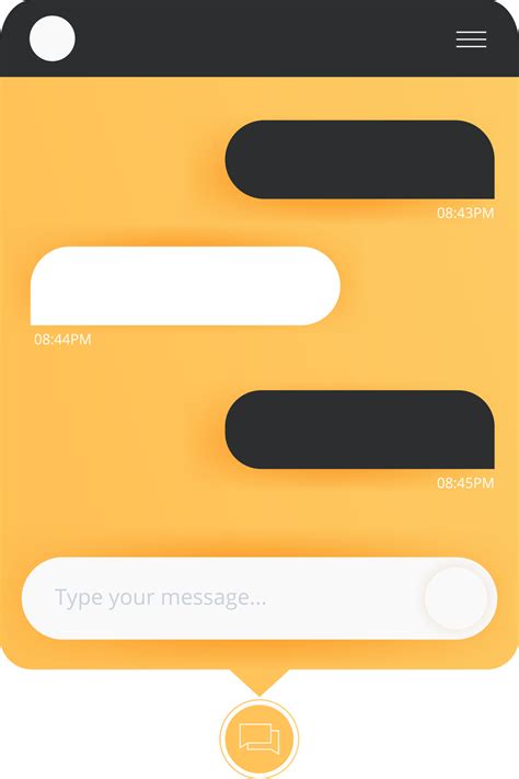 Design Chat Template 14498403 PNG