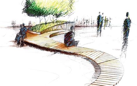 Mor Studio, Sketch for Public Realm Lemon Quay, Truro | Landscape ...