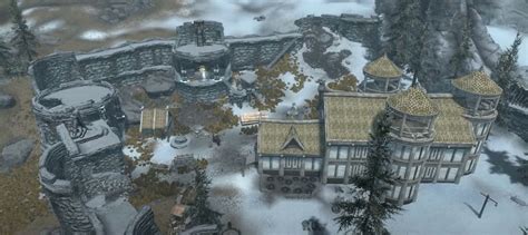 How to build houses in Skyrim?