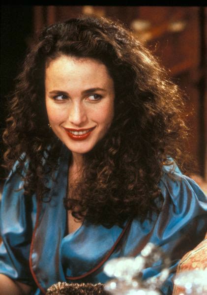 Andie in a scene from the movie "Groundhog Day", 1993. in 2022 | Andie macdowell, Green cards ...