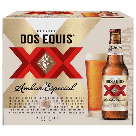 Dos Equis Ambar Beer 12 oz Bottles - Shop Beer & Wine at H-E-B