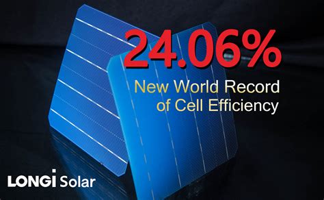 New 24.06% efficiency record for bifacial silicon solar cell ...