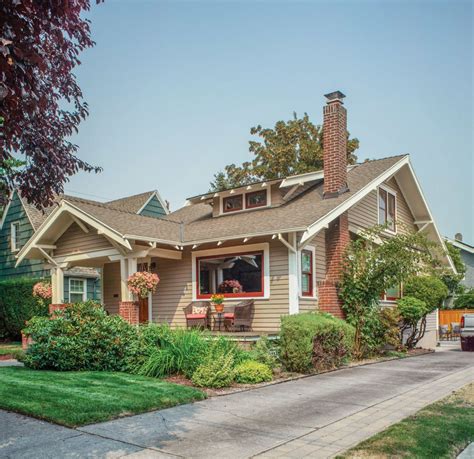 Craftsman Style Bungalow, Bungalow Style House, Prairie Style Houses ...