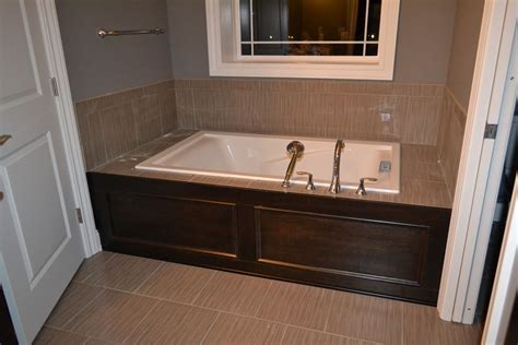 Wood Bathtub Surround