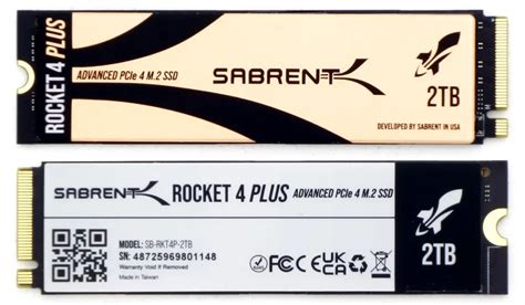 Sabrent Rocket 4 Plus 2TB NVMe 4.0 SSD Review