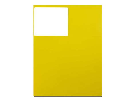 JAM Paper Mailing Address Labels Rectangle 3 13 x 4 Yellow Pack Of 120 - Office Depot