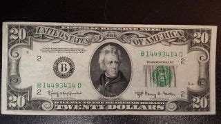 1950 20 dollar bill series a