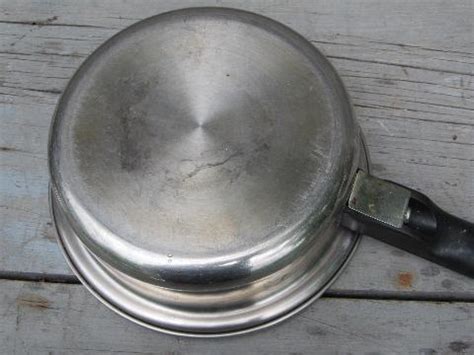 lot of vintage Vollrath cookware stainless steel kitchen pans