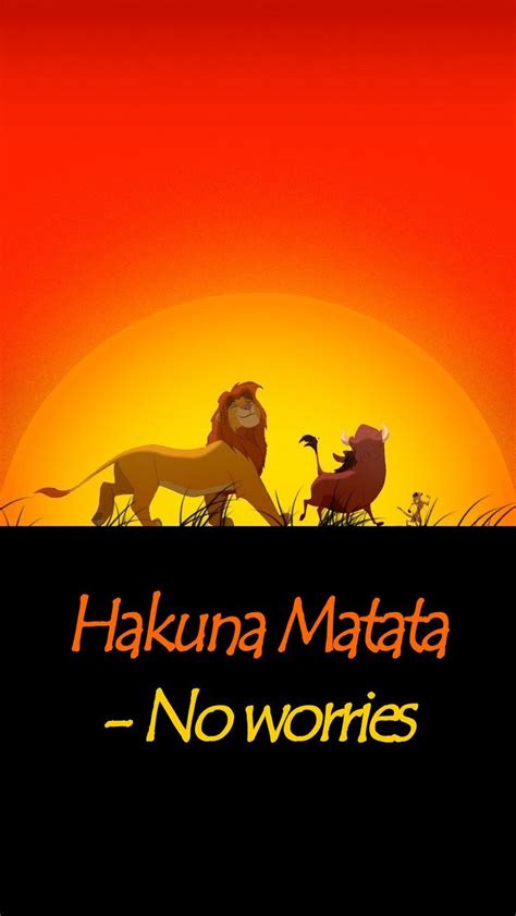 🔥 [70+] Hakuna Matata Wallpapers | WallpaperSafari