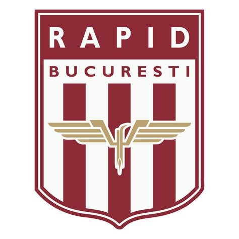 Sewing FC Rapid Bucuresti Romania Football Badge Iron On Embroidered ...