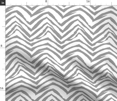 zebra print fabric zebra stripes safari Fabric | Spoonflower