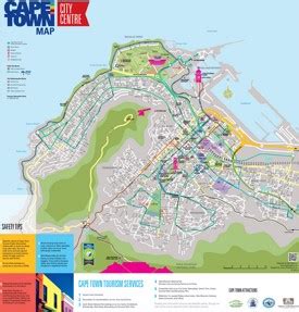 Cape Town Tourist Attractions Map - Best Tourist Places in the World