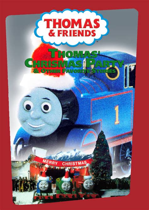 Thomas' Christmas Party (my custom DVD style) by NickTheDragon2002 on DeviantArt