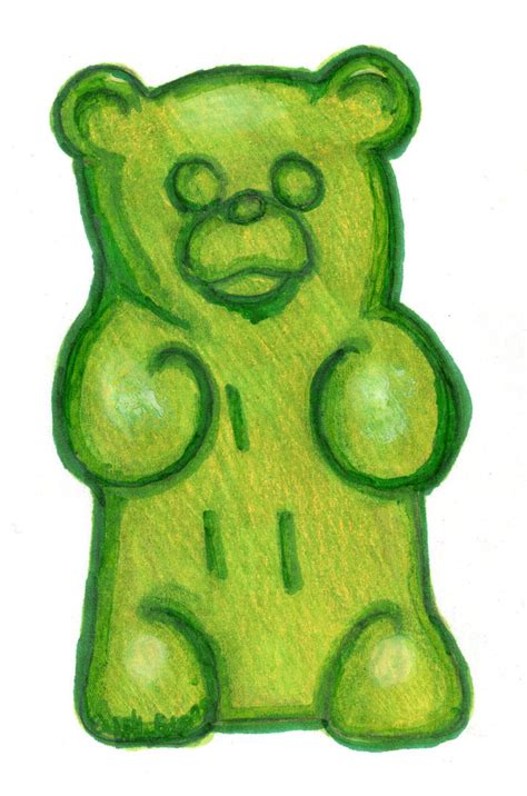 Gummy Bear Drawing at GetDrawings | Free download