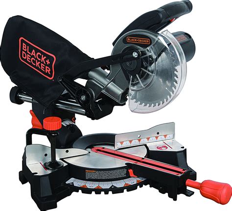 Black+Decker SM1850BD 7-1/4" Sliding Compound Miter Saw | Sliding ...