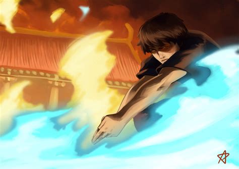 Zuko The last Agni Kai redraw by uriko33 on DeviantArt