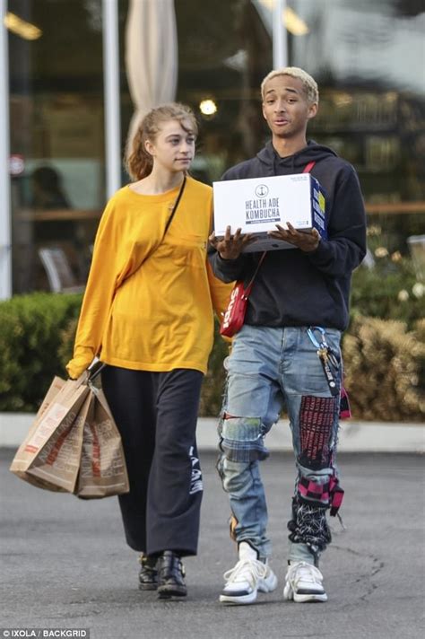 Jaden Smith and girlfriend Odessa Adlon go on grocery run | Daily Mail Online