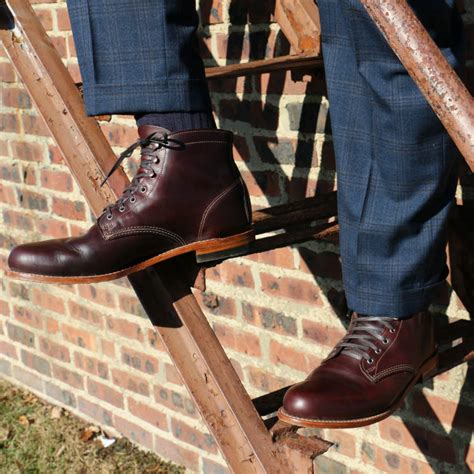 Review Of Wolverine 1000 Mile Boots (Cordovan No. 8) - BespokeUnit