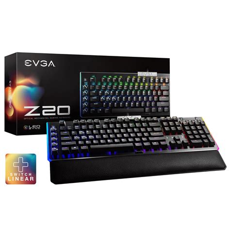 EVGA Z20 RGB Optical Mechanical Gaming Keyboard