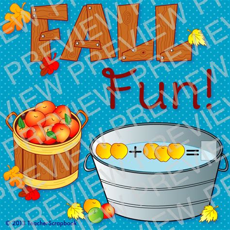 Fall Kids Clip Art | Made By Teachers