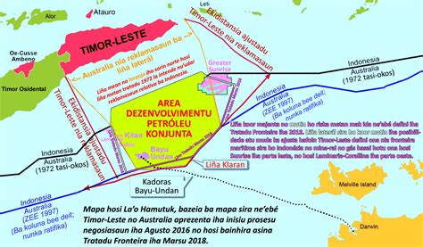 Tratadu Fronteira Maritima entre Timor-Leste no Australia