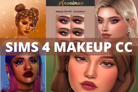 Sims 4 Natural Makeup CC