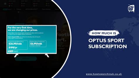 How Much Does Optus Sport Subscription Cost in UK