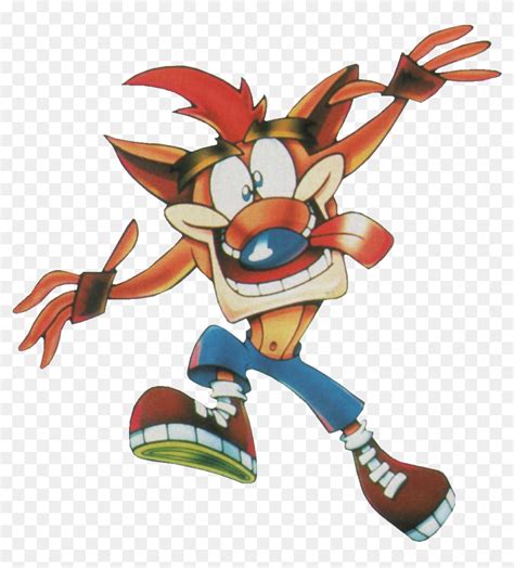 Crash Bandicoot Twinsanity Style, HD Png Download - 1066x1118 (#4354047 ...