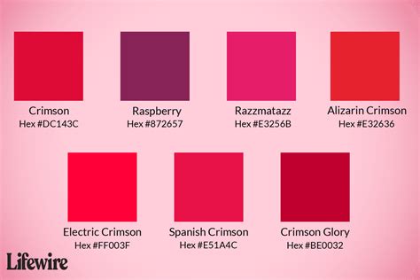 Sisal Pink D82721 Alizarin Crimson Color Palette Colo - vrogue.co
