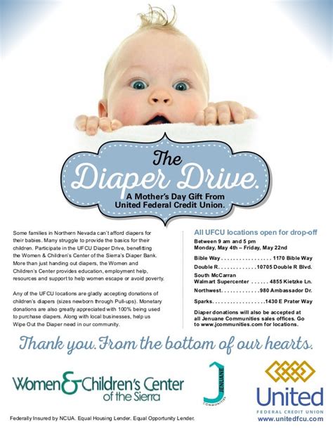 0410151A Diaper Drive Flyer