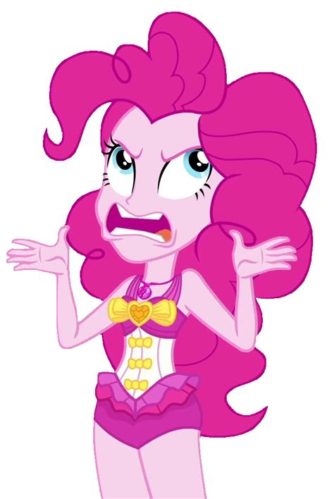 Pinkie Pie Angry [MLP EQG Vector] by MarcoEquestrian98 on DeviantArt