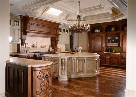 Custom kitchen cabinets and island by Woodland Artisan Cabinetry (Woodland Furniture) Custom ...