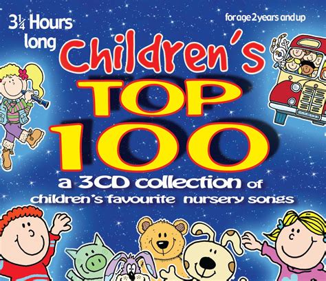 [- Children's Top 100: 3 CD set of children's favourite nursery songs ...