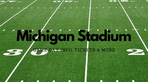 Michigan Stadium Capacity - The Big House Capacity