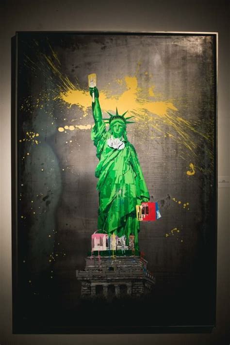 Statue of Liberty, by Mr. Brainwash, pop art. | Street art artists, Contemporary art artists ...
