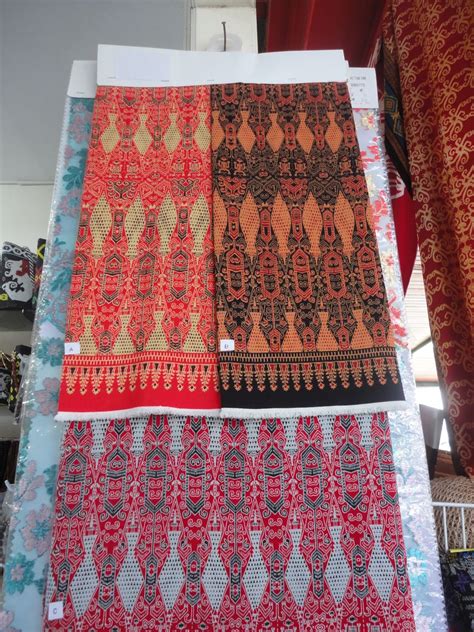 Batik Motif Dayak Khas Kalimantan, : Jual Kain Batik motif tenun sintang