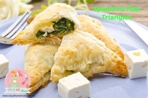 Spinach and Feta Triangles | Stay at Home Mum