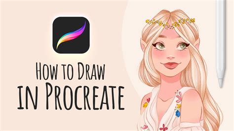 How to Draw in Procreate | Beginners Guide - YouTube